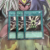 LON-093 x3 The Dark Door Common Excellent Condition Yugioh