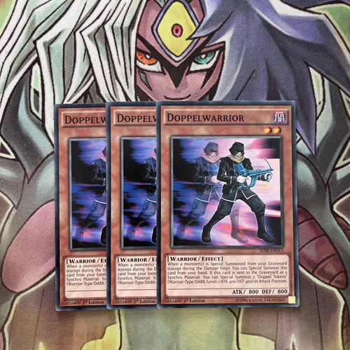 SDSE-EN013 x3 Doppelwarrior Common Excellent Condition Yugioh
