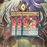 PEVO-EN057 x3 Qliphort Scout Super Rare Excellent Condition Yugioh