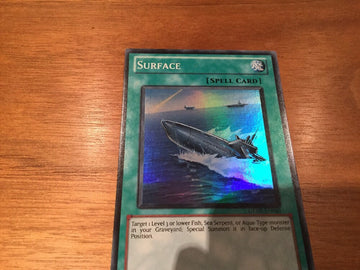 GENF-EN049 Yugioh - Surface- Foil - super rare (back)