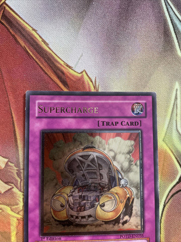 POTD-EN056  YuGiOh SUPERCHARGE 1st Edition Ultimate Rare LP/NM (back)