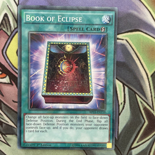 BP03-EN159 Book Of Eclipse Shatterfoil Rare 1st Edition NM Yugioh Card