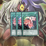 ORCS-EN057 x3 Evo-Force Super Rare 1st Ed Excellent Condition Yugioh