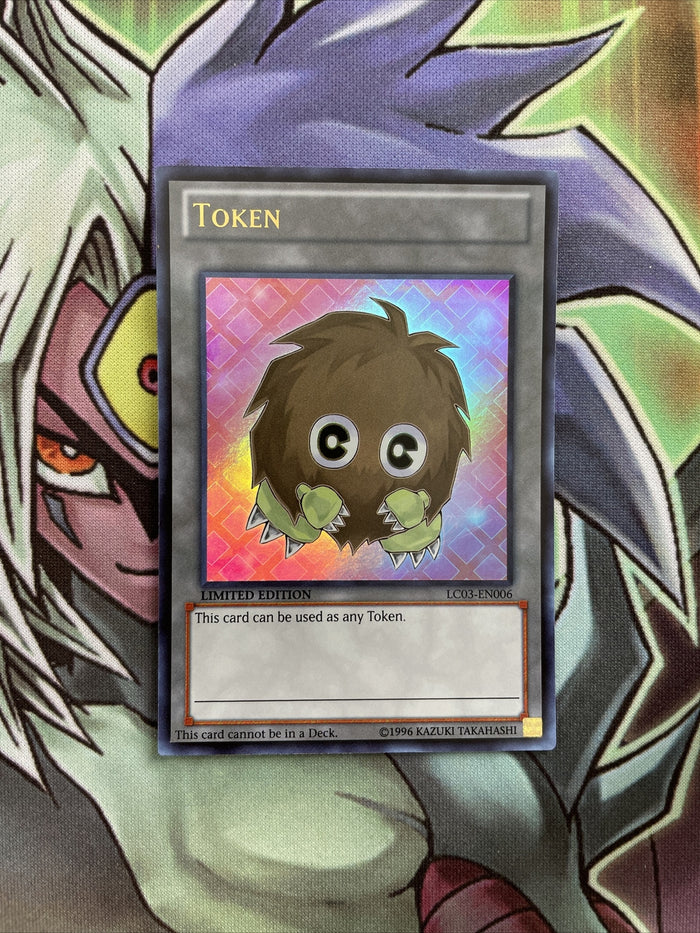 LC03-EN006 Token Ultra Rare Limited Edition NM Condition Yugioh Card