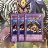 SDJ-023 x3 Thousand Dragon Common Excellent Condition Yugioh