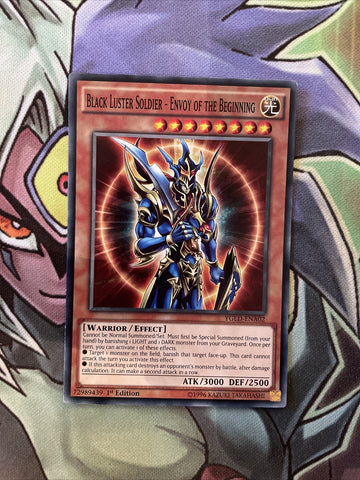 YGLD-ENA02 Black Luster Soldier - Envoy Of The Beginning 1st Ed NM Yugioh Card