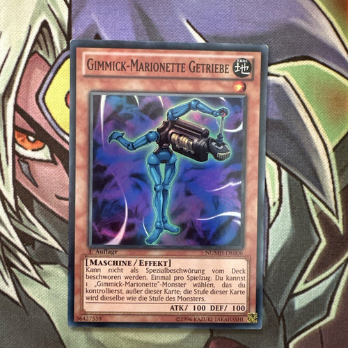 NUMH-EN006 Gimmick Pupper Marionette Super Rare 1st Edition NM Yugioh GERMAN
