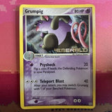 Pokemon Card Grumpig EX Emerald Reverse Holo Rare 29/106 Light Play