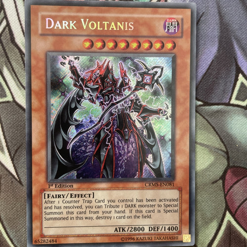 CRMS-EN081 Dark Voltanis Secret Rare 1st Edition NM Yugioh Card