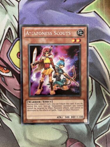 DREV-EN081 Amazoness Scouts Rare Unlimited Edition NM Yugioh Card