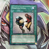 SD4-EN015 Snatch Steal Common  1st Edition NM Yugioh Card