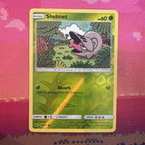 Pokemon Card Shelmet Crimson Invasion Reverse Holo 8/111 Near Mint