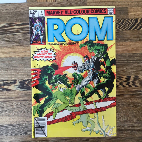 Comic - ROM Comic - Vol 1 - No 3 - Date 02/1980 - Bar Code Cover - MARVEL