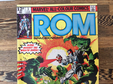 Comic - ROM Comic - Vol 1 - No 3 - Date 02/1980 - Bar Code Cover - MARVEL (back)