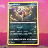 Pokemon Card Leipard Unified Minds Reverse Holo Rare 136/236 Near Mint