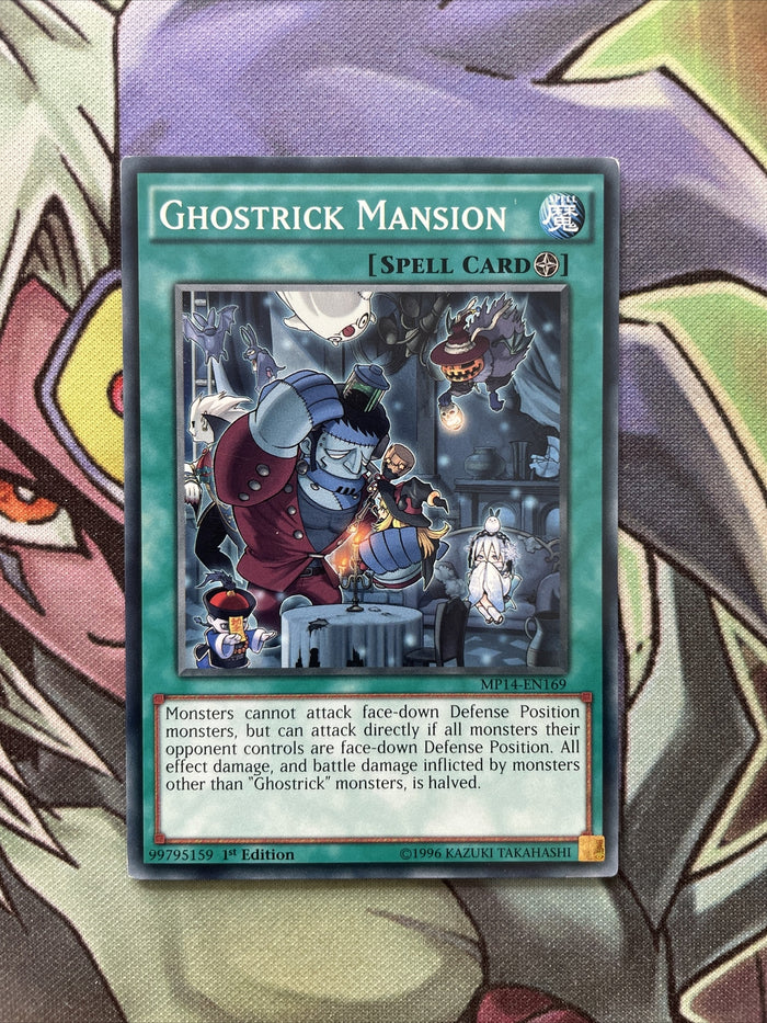 MP14-EN169 Ghostrick Mansion Common 1st Edition NM Yugioh