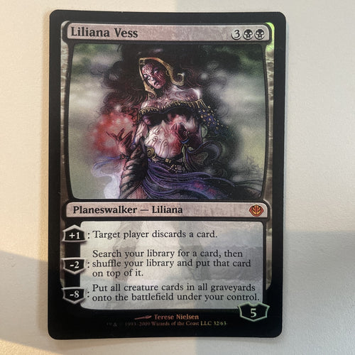 Liliana Vess - Garruck Vs Liliana FOIL Excellent Magic MTG