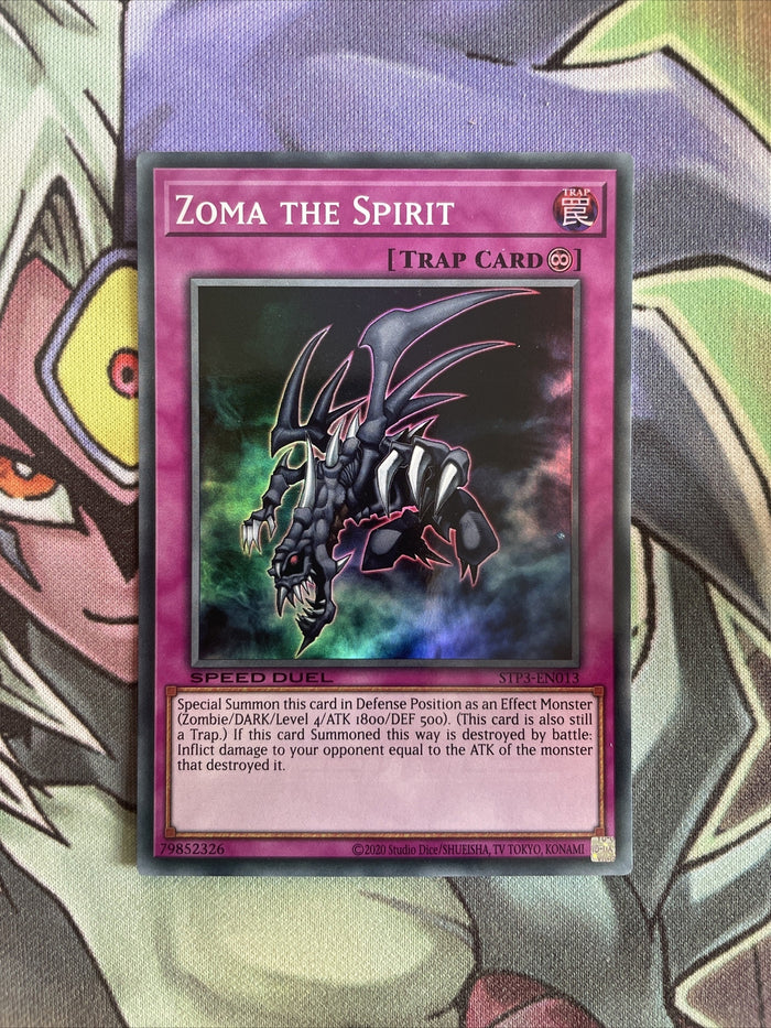 STP3-EN013 Zoma The Spirit Super Rare Speed Duel NM Yugioh Card