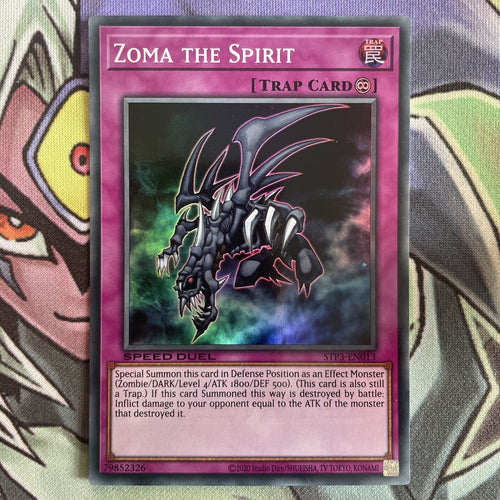 STP3-EN013 Zoma The Spirit Super Rare Speed Duel NM Yugioh Card