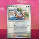 Pokemon Card Yungoos MISPRINT HOLO + REVERSE In ONE Obsidian Flames Near Mint