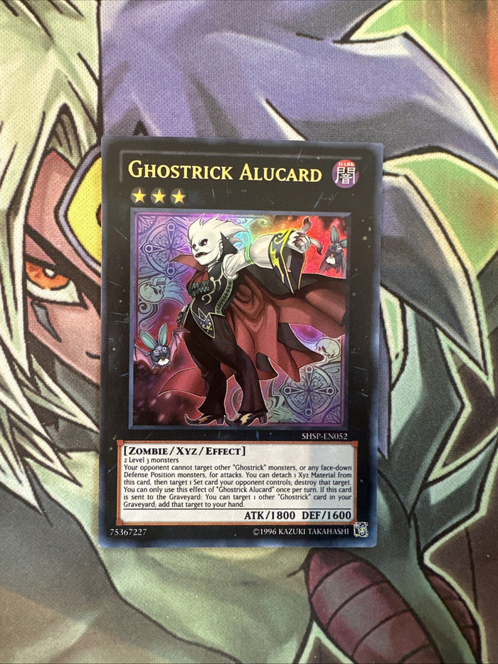 SHSP-EN052 Ghostrick Alucard Ultra Rare Unlimited Edition NM Yugioh Card