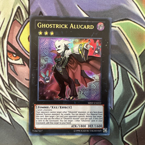 SHSP-EN052 Ghostrick Alucard Ultra Rare Unlimited Edition NM Yugioh Card