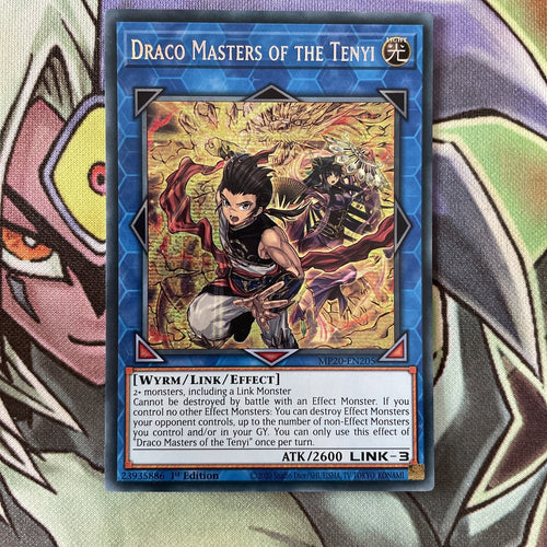 MP20-EN205 Draco Masters Of The Tenyi 1st Edition Near Mint Yugioh Card
