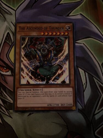 MP18-EN060 The Ascended Of Thunder Common 1st Edition NM Yugioh Card