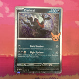 Pokemon Card Darkrai Trick Or Trade Cosmo Holo Rare 136/197 Near Mint