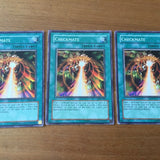 DCR-089 3 x CHECKMATE YuGiOh Playset Yugioh