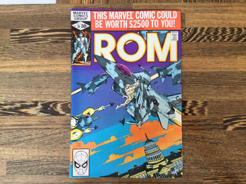Comic ROM Comic - Vol 1 - No 10 - Date 09/1980 - Bar Code Cover - MARVEL