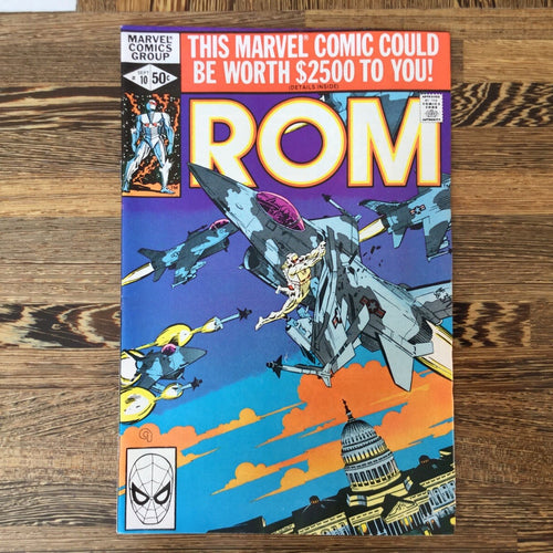 Comic ROM Comic - Vol 1 - No 10 - Date 09/1980 - Bar Code Cover - MARVEL