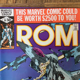 Comic ROM Comic - Vol 1 - No 10 - Date 09/1980 - Bar Code Cover - MARVEL