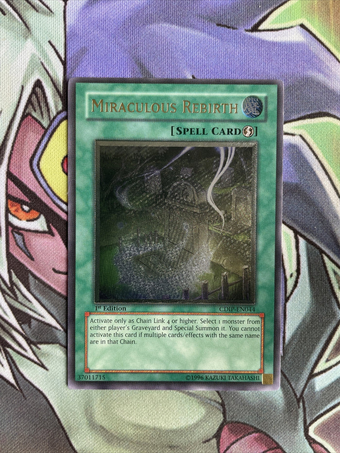 CDIP-EN044 Miraculous Rebirth Ultimate Rare 1st Edition Near Mint Yugioh Card