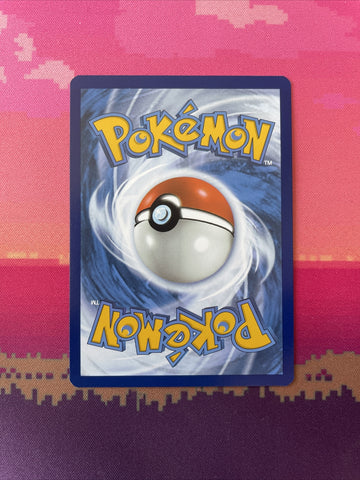 Pokemon Card Leafy Camo Poncho Silver Tempest Reverse Holo 160/195 Near Mint (back)