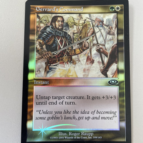 Gerrard's Command FOIL Planeshift - Excellent Magic MTG