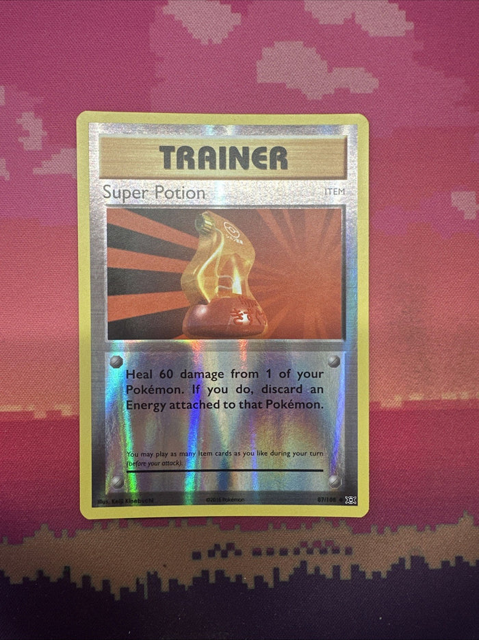 Pokemon Card Super Potion Evolutions Reverse Holo 87/108 NM