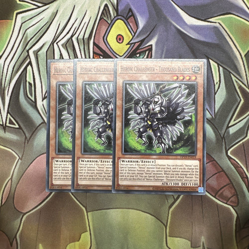 OP19-EN019 Heroic Challenger - Thousand Blades Common Excellent Yugioh