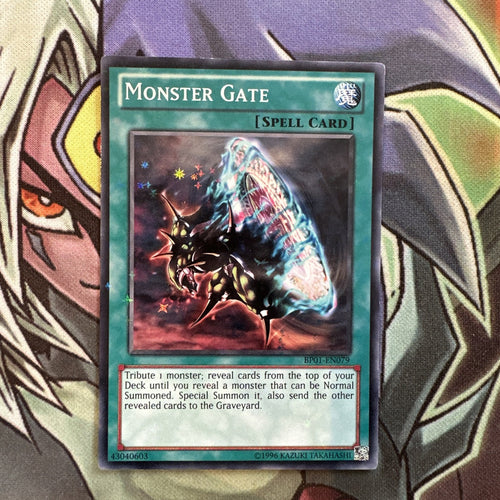 BP01-EN079 Monster Gate Starfoil Unlimited Edition NM Yugioh Card