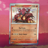Pokemon Card Volcanion Paradox Rift Holo Rare CRIMPED 022/182 Near Mint