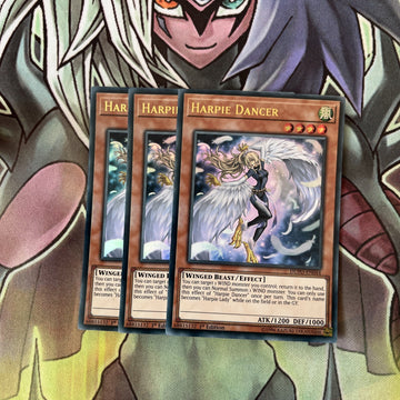 DUPO-EN044 x3 Harpie Dancer Ultra Rare Excellent Condition Yugioh
