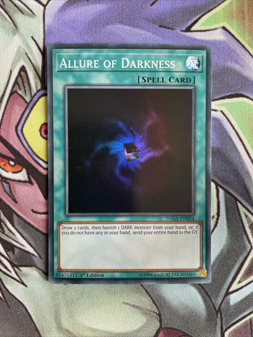 DASA-EN054 Allure of Darkness Super Rare Mint Condition 1st Edition Yugioh