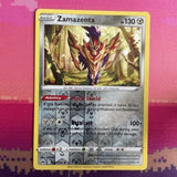 Pokemon Card Zamazenta Crown Zenith Reverse Holo Rare 097/159 Near Mint