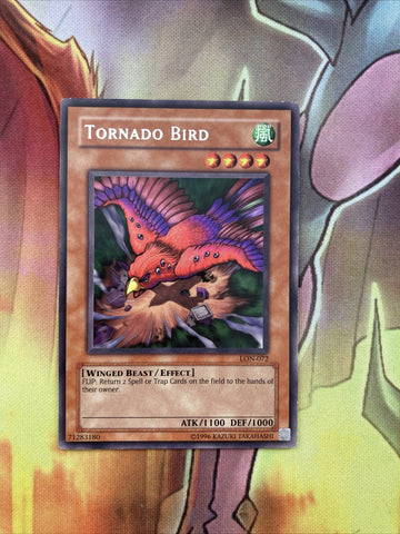 LON-072 YuGiOh - Tornado Bird - Rare - Unlimited