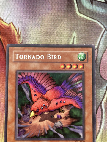LON-072 YuGiOh - Tornado Bird - Rare - Unlimited (back)