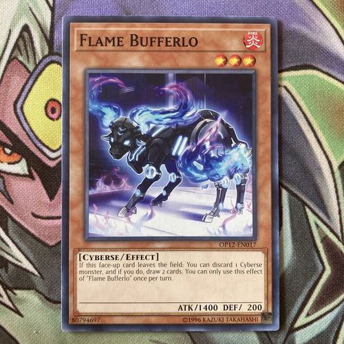 OP12-EN017 Flame Bufferlo Common UNL Edition NM Yugioh Card