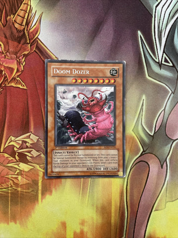 SOI-EN024 Yugioh! Doom Dozer Shadow of Infinity 1st Edition Rare played