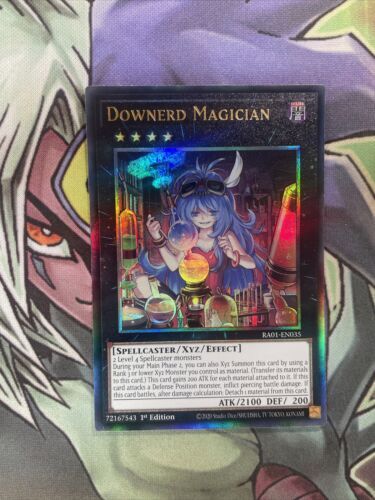 RA01-EN035 Downerd Magician New Ultimate Rare NM 1st Edition Yugioh Card