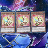 MP15-EN143 x3 Fluffal Rabbit Yugioh Playset