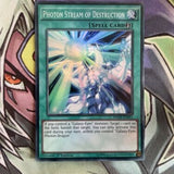 WSUP-EN011 Photon Stream of Destruction Super Rare 1st Edition NM Yugioh Card